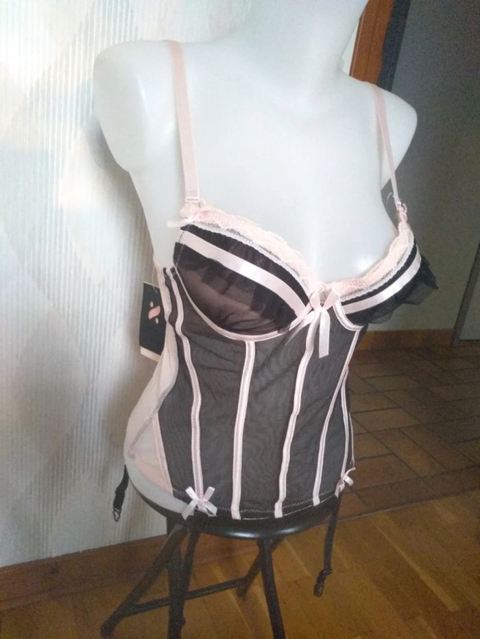 Corset sexy burlesque Soleil sucré 🩷 - photo numéro 2
