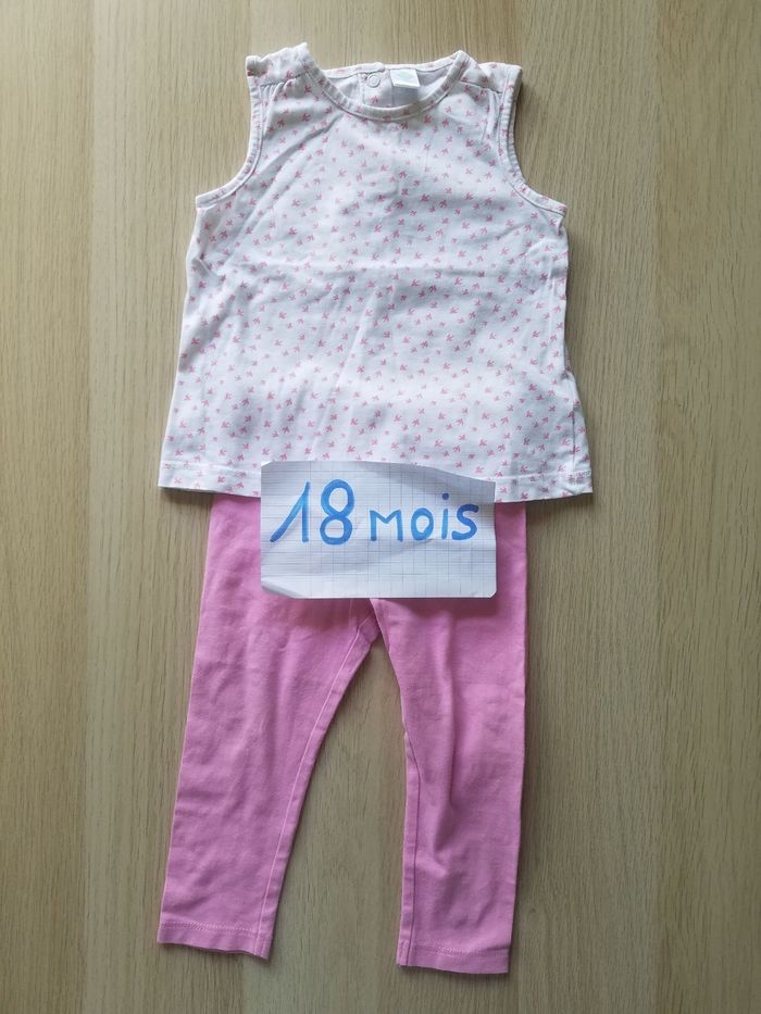 Ensemble Tex fille 18 mois