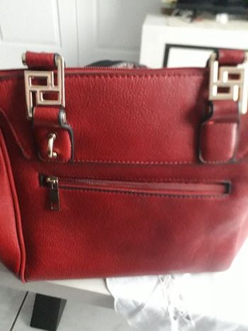 Sac à main bordeaux