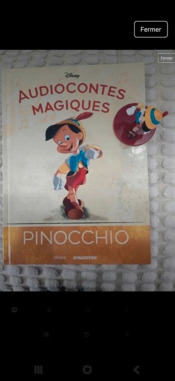 10eme Numéro des audiocontes Magiques altaya disney audio compte
