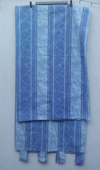 2 grands double-rideaux