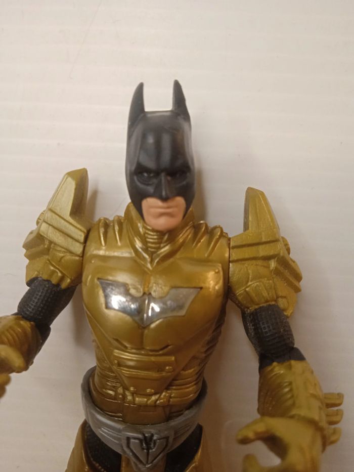 figurine batman doré  dc comics - photo numéro 2