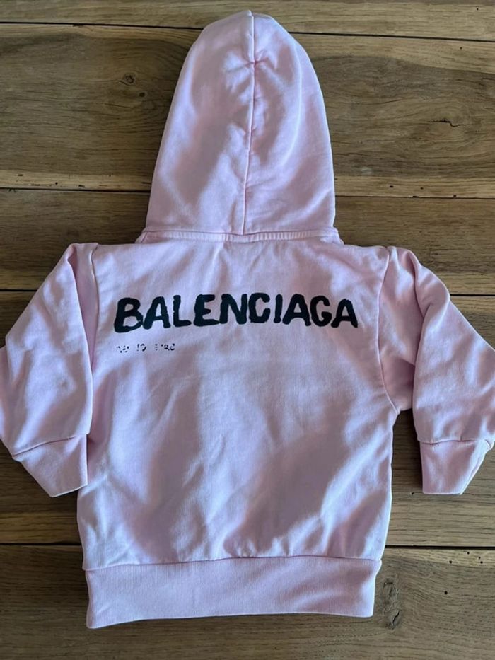 Sweat rose pâle Balenciaga - photo numéro 7