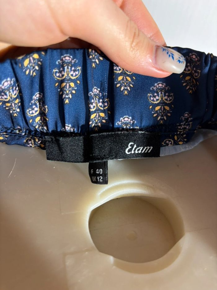 Pantalon fluide imprimé Etam - Taille 40 – Chic & confortable - photo numéro 4