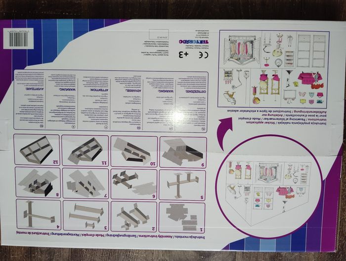 Salon de beauté à construire en carton rigide - photo numéro 2