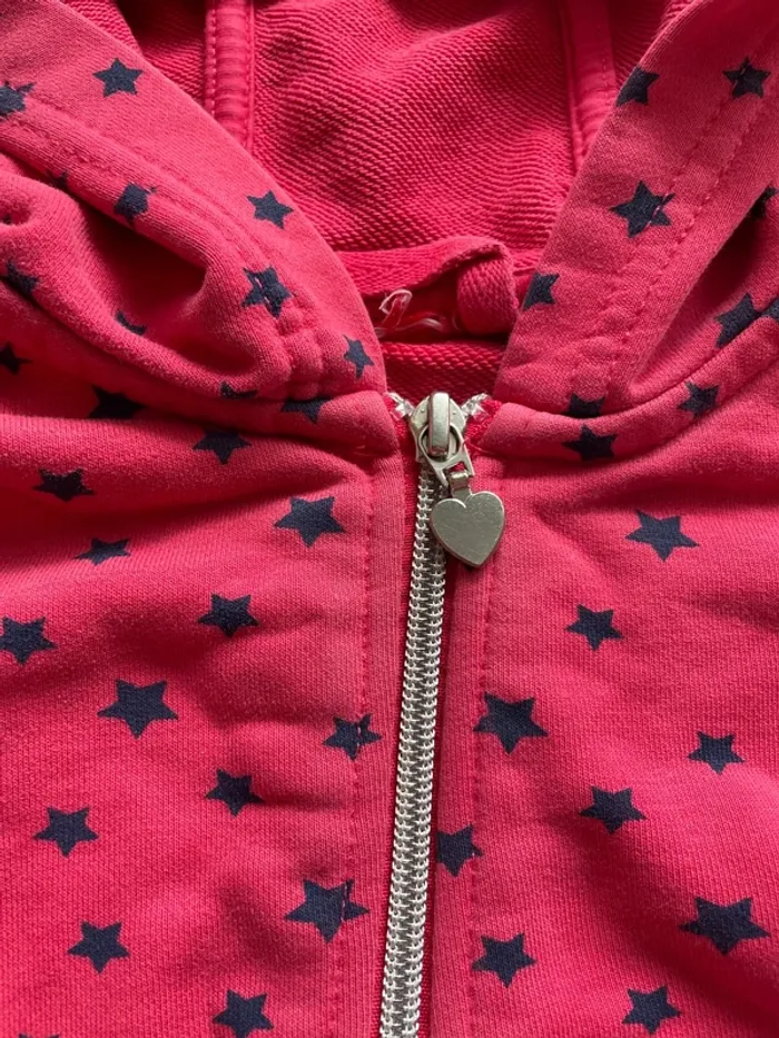Gilet rose avec étoiles - photo numéro 2