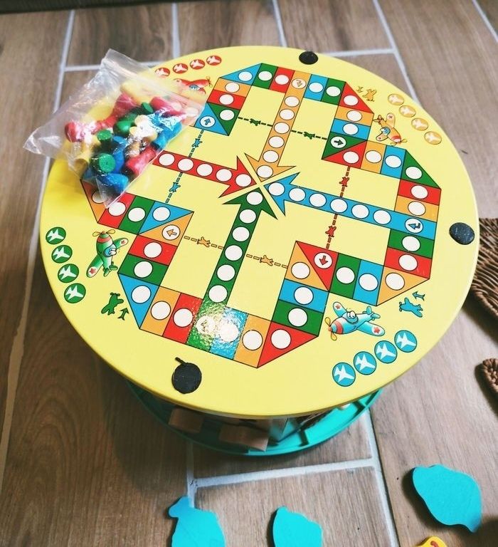 👶Jeu d'éveil - Grand cube multi activités 12 en 1 en bois et plastique - photo numéro 7