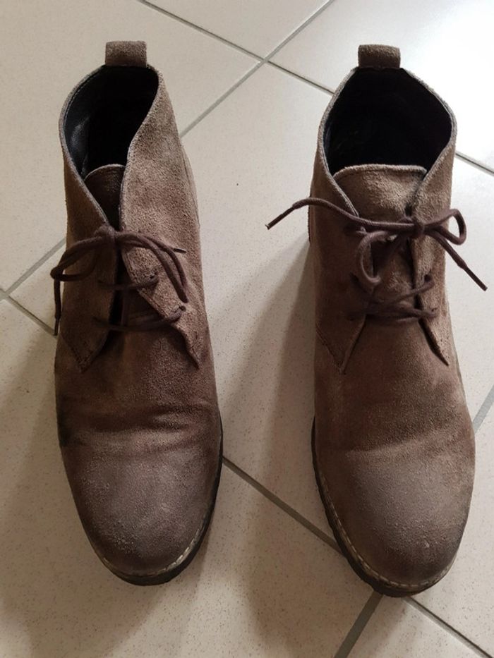 Bottine éram 38 cuir