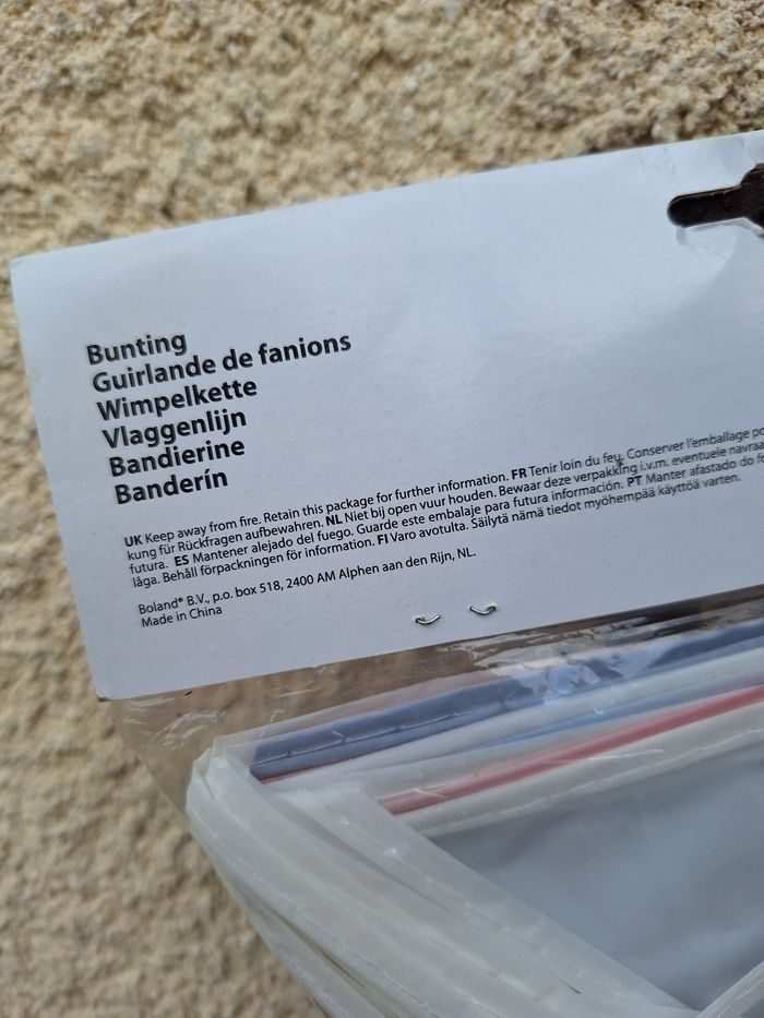 🇫🇷 Guirlande de fanion / Banderole - photo numéro 5