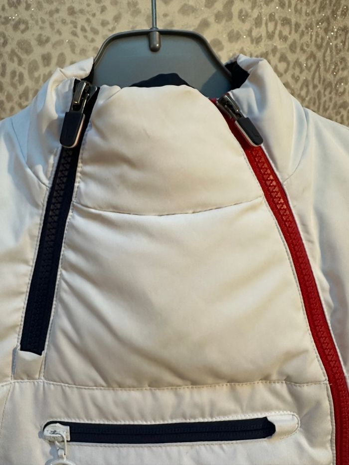 Doudoune Lacoste blanche taille XS  jeux olympique 2018 - photo numéro 4