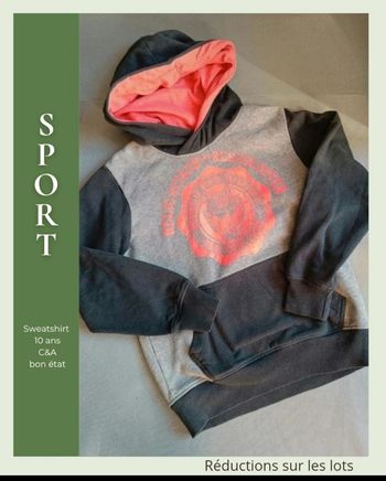 ☀️ Sweat à Capuche – Overgame (C&A) ☀️