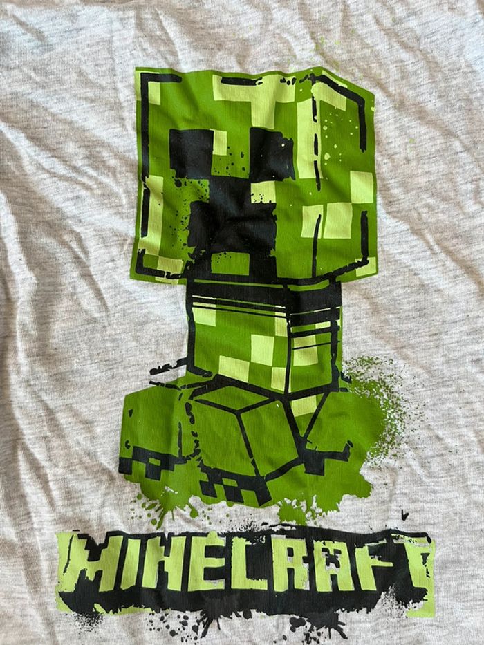 T shirt minecraft - photo numéro 2