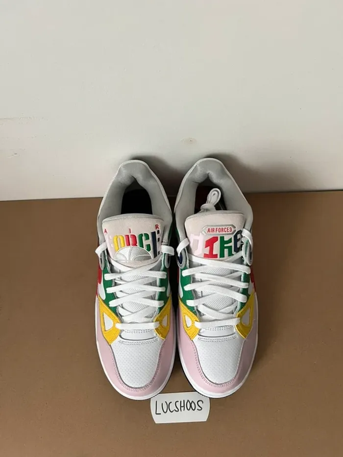 Nike Air Force 3 Low Nigo White Multi Color Taille 44,5 - photo numéro 5
