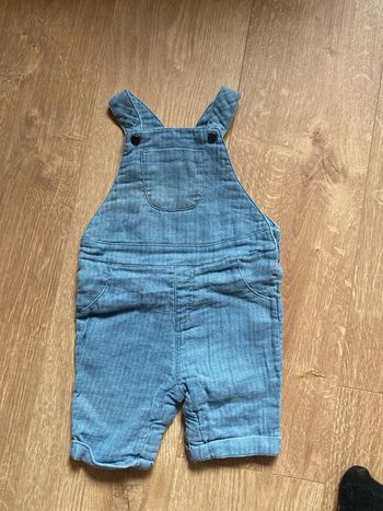 Salopette short 12 mois