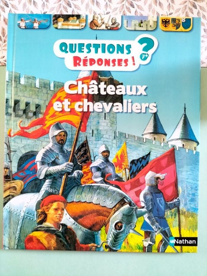 Livre enfant Châteaux et chevaliers