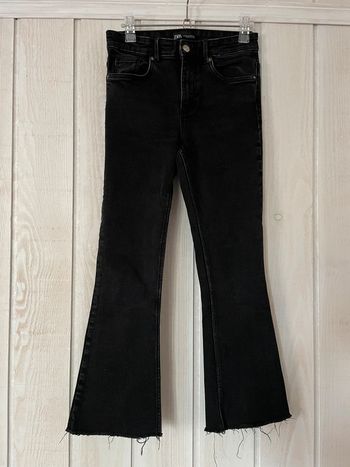 Jean noir taille haute - Zara - 34/36