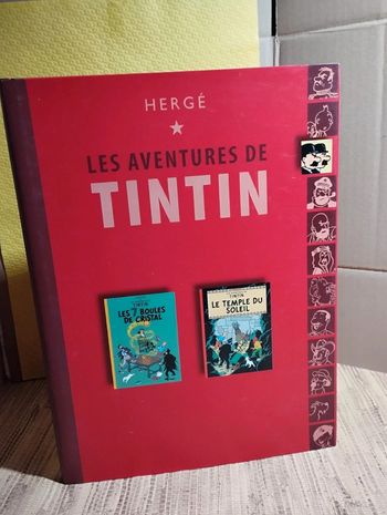 Les aventures de Tintin club France loisirs 2007 Casterman