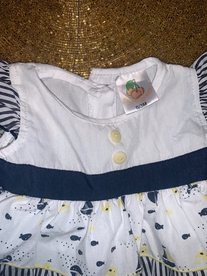 Robe naissance excellent état fille 0-3 mois - photo numéro 4