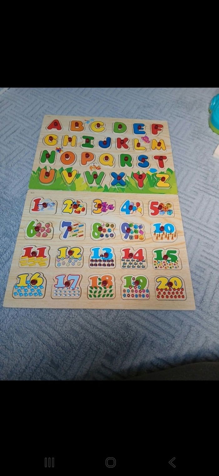 2 puzzle en bois - photo numéro 2