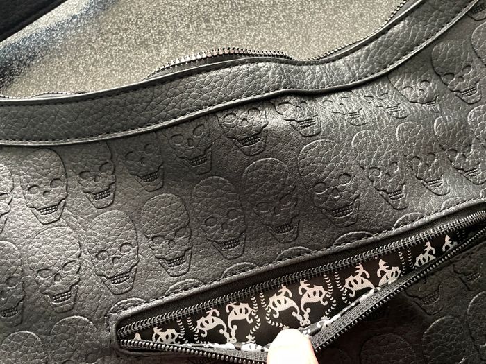 Très Beau Sac à Mains Gothique Skull Grande Capacité - photo numéro 8