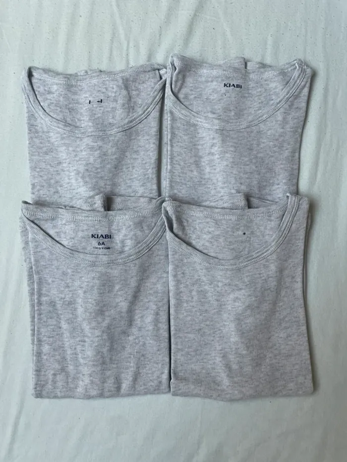 Lot de 4 t-shirts 6 ans
