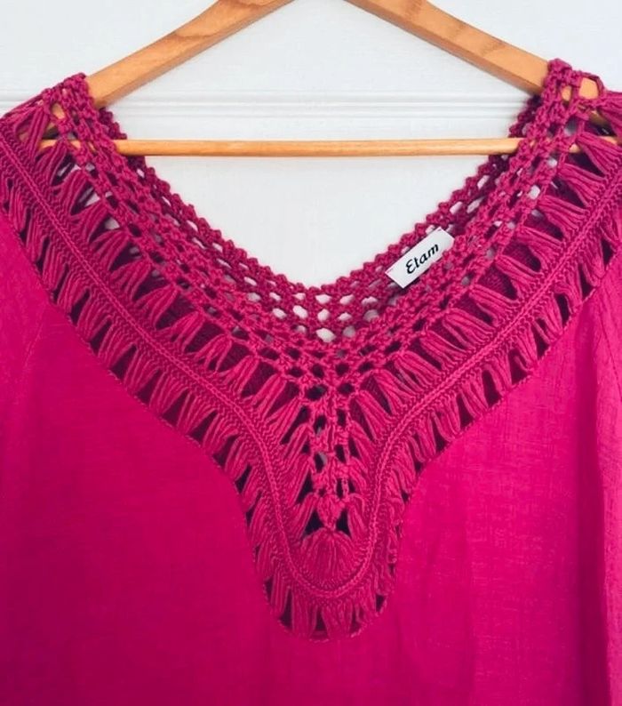 Robe de plage ajourée Etam taille M parfait état - photo numéro 3