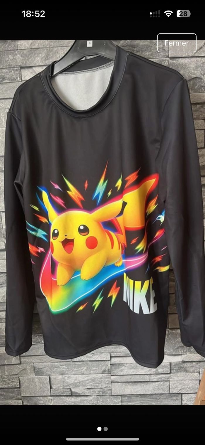 Tee-shirts pikachu