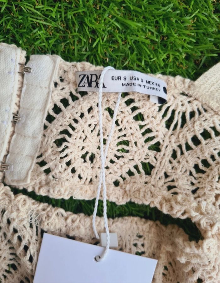 Bralette crochet Zara - photo numéro 7