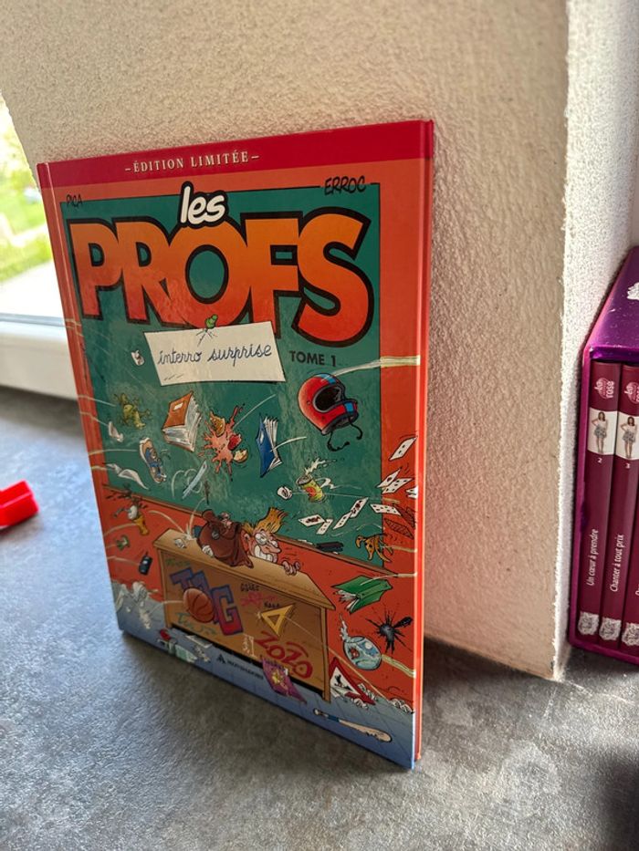 Livre bande dessiné les profs tome 1 - photo numéro 3