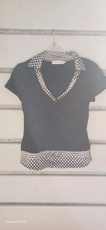 Tee shirt bi matière