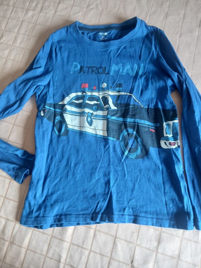 Lot chemises et manches longues 8 ans - photo numéro 2