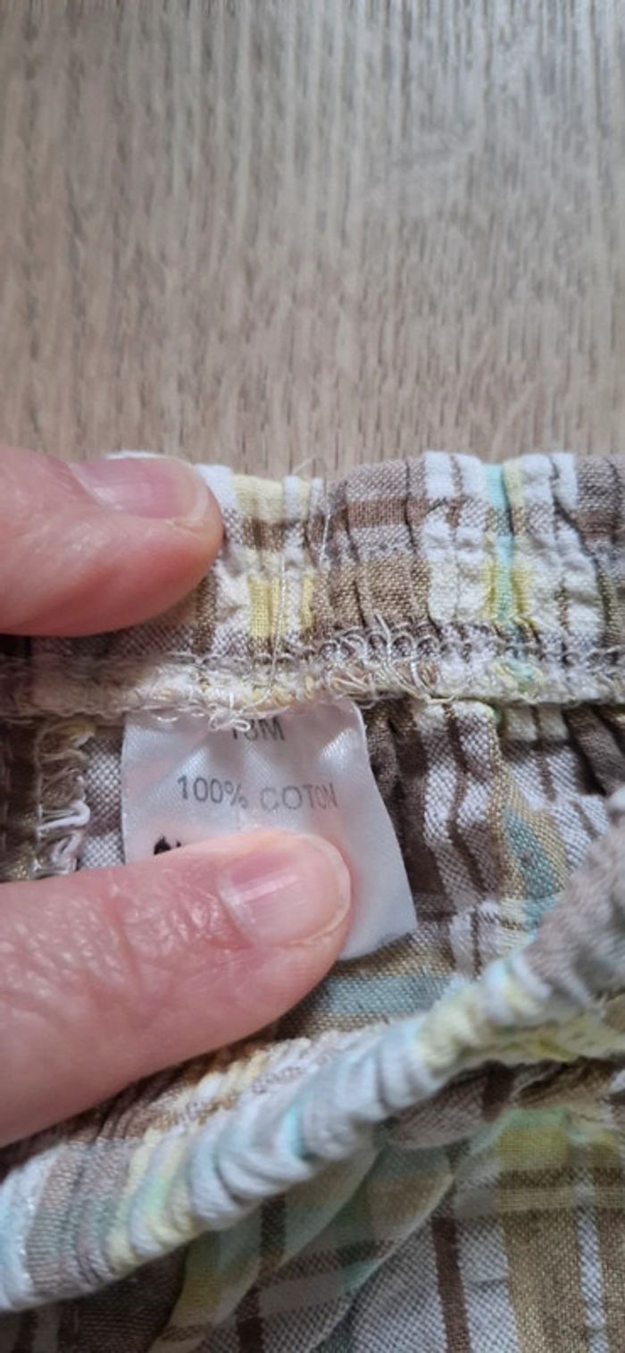 Lot 2 pantacourts 18mois - photo numéro 2