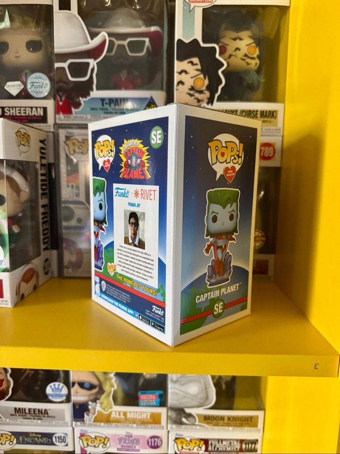 Funko Pops! With Purpose SE - The New Adventures Of Captain Planet - Captain Planet - Funko Exclusive - photo numéro 4
