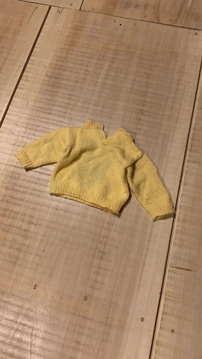 Ensemble jeggings Gémo et pull fait main - photo numéro 4