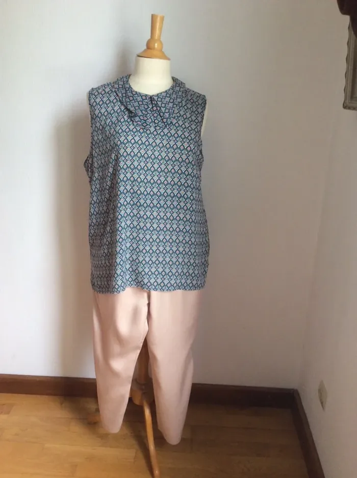 Ensemble blouse + pantalon