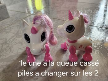 Lot de 2 licornes