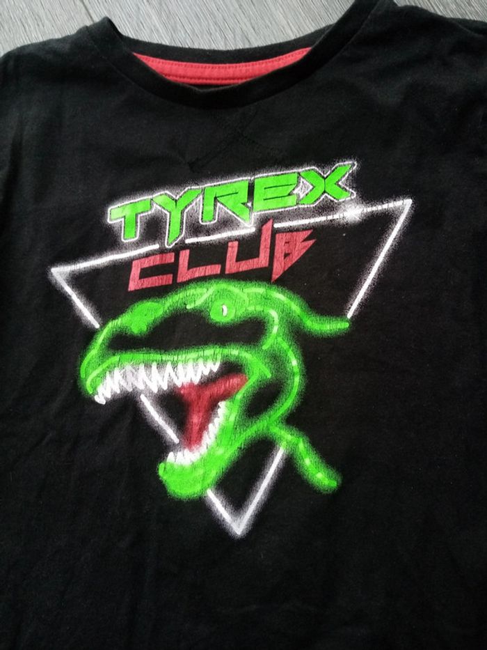 Tee shirt manche longue T-rex 8A - photo numéro 2