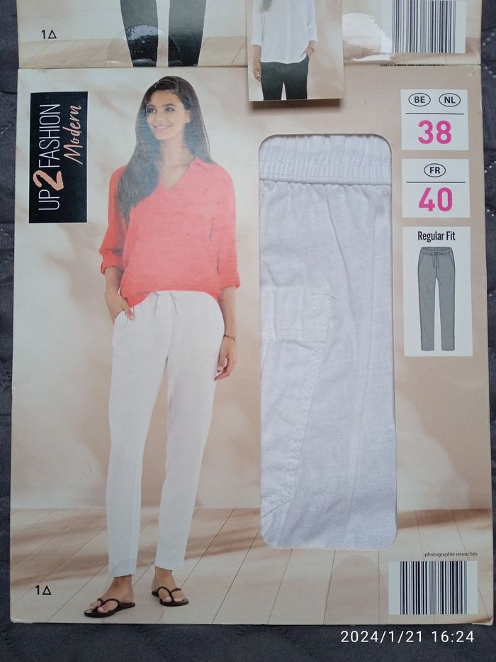 Chemise et pantalon en lin - photo numéro 4