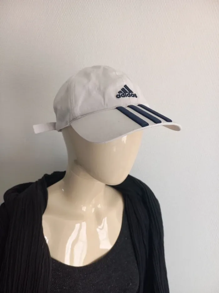 Casquette blanche adidas - photo numéro 2