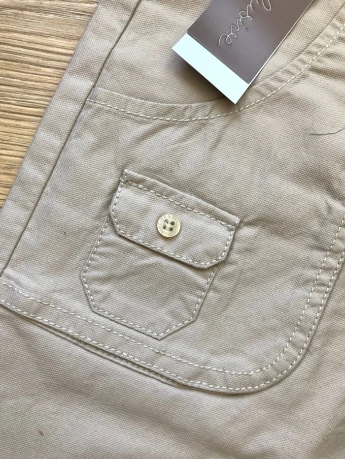 Adorable bermuda neuf tartine et chocolat 10 ans - photo numéro 4