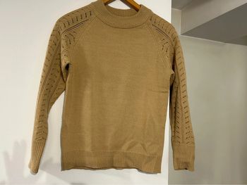 Pull U collection taille 36/S camel