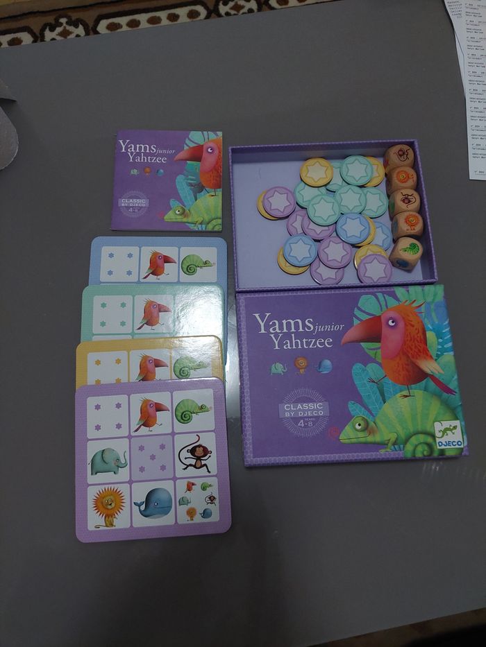 Jeu de société piur enfant Yams junior