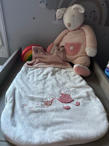 Doudou porte pyjama et Gigoteuse moulin Roty