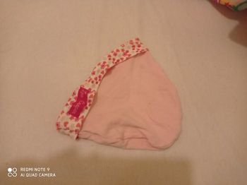 Bonnet taille 9 mois