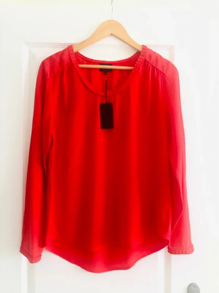 Blouse rouge