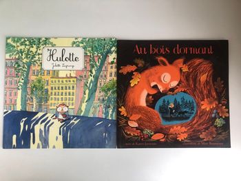 Lot de 2 livres Hulotte et Au bois dormant