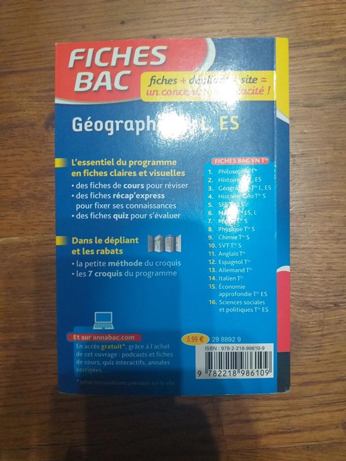Fiches Bac Géographie - photo numéro 2