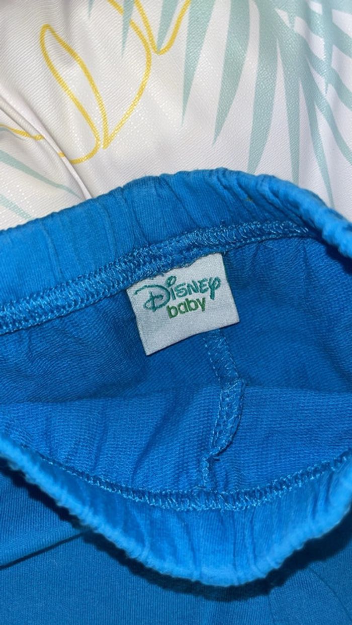 Lot de 3 short bleu et vert 3 mois orchestra / Disney / absorba - photo numéro 5