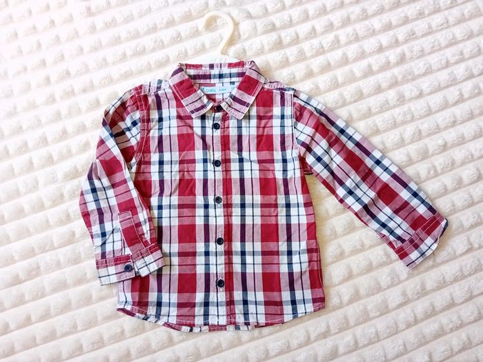 Chemise garçon 24mois 🖤🤍