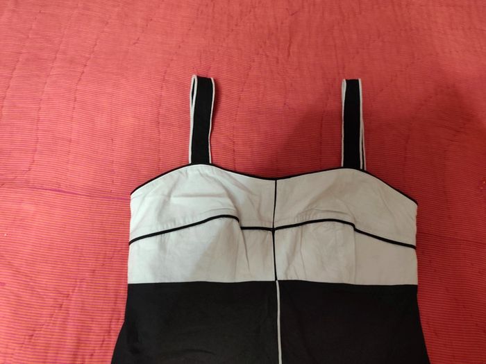Superbe robe tunique noire aller simple taille M ou 38 - photo numéro 4